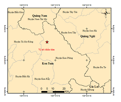 Thông báo tin động đất ngày 17 tháng 02 năm 2025 (Trận 2)