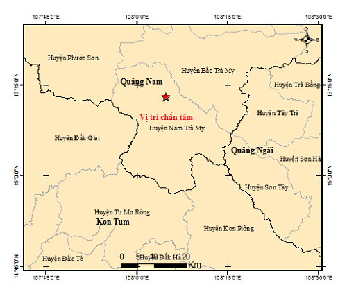 Thông báo tin động đất ngày 25 tháng 02 năm 2025